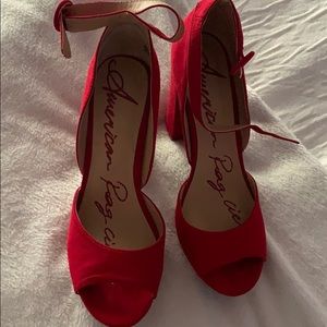 Macy’s Strapped Heels